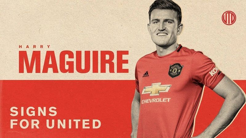 Harry Maguire became the world&#039;s most expensive defender with a move to Manchester United