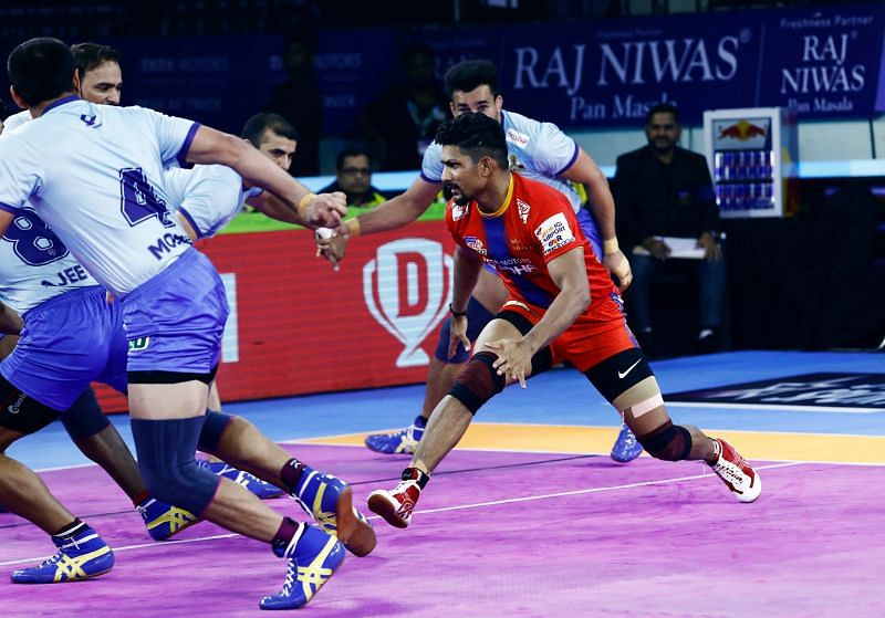 The heated battle between Tamil Thalaivas and UP Yoddha in Patna ended as a tie
