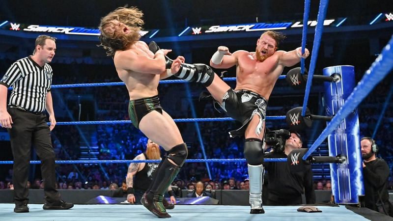 Buddy Murphy stunned the entire WWE Universe with a memorable victory