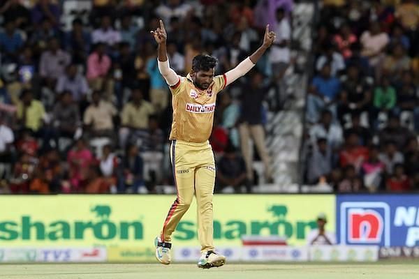 G Periyaswamy was announced as the TNPL 2019 Player of the Series