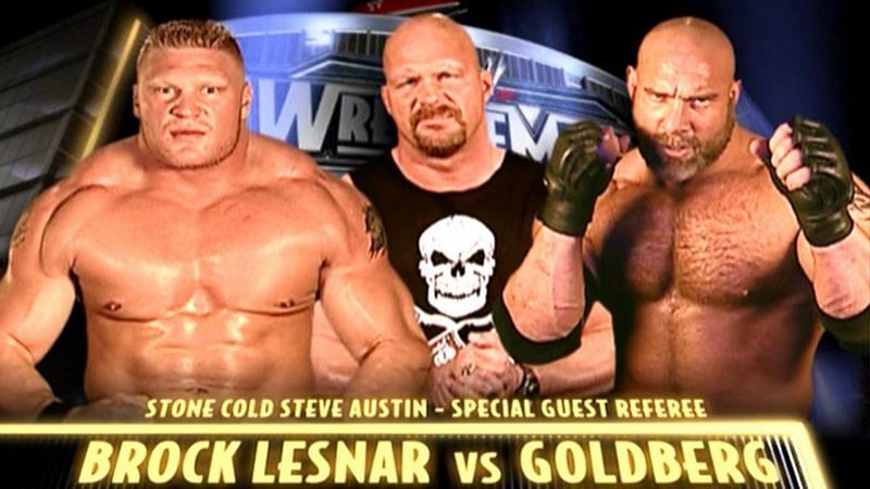 Goldberg vs Lesnar