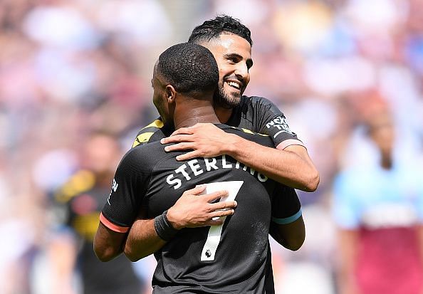 Mahrez and Sterling combined well on multiple occasions during a second-half goal-fest