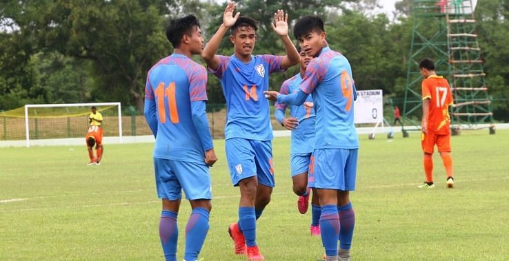 India beat Bhutan by seven goals