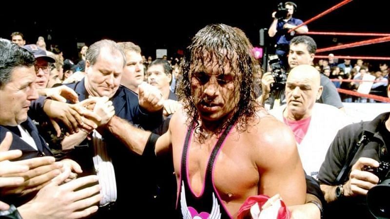 Bret Hart was dejected and betrayed at the end of Survivor Series 1997