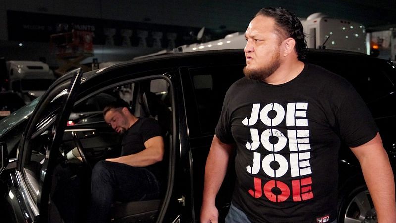 Reigns was laid out by someone driving a car, and the finger of blame has been pointed at Erick Rowan.