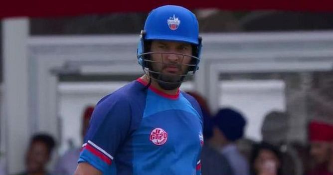 GT20 Canada 2019: In-form Yuvraj dazzles with splendid juggling catch
