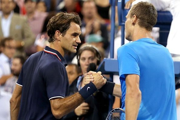 In his last US Open appearance as a top seed, Federer fell to Berdych in the 2012 quarterfinals