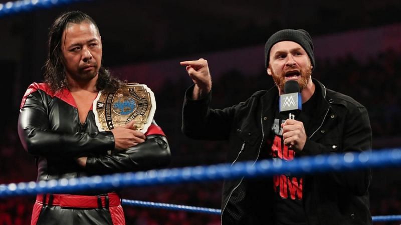 Sami Zayn aligned himself with Shinsuke Nakamura this week to attack The Miz.