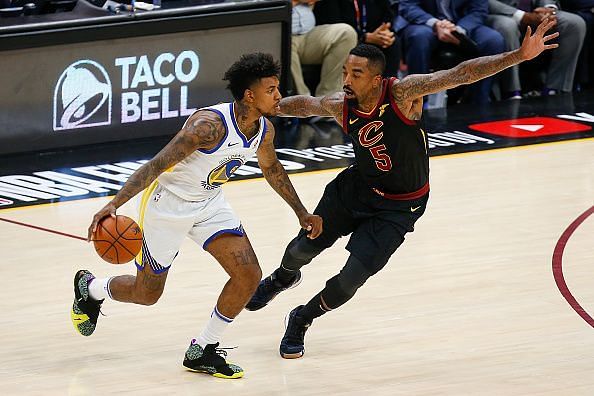 J.R. Smith would make an impact at both ends for the Lakers