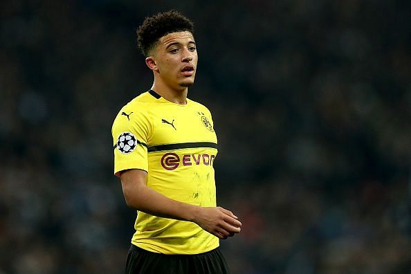 Jadon Sancho stole the show for Borussia Dortmund