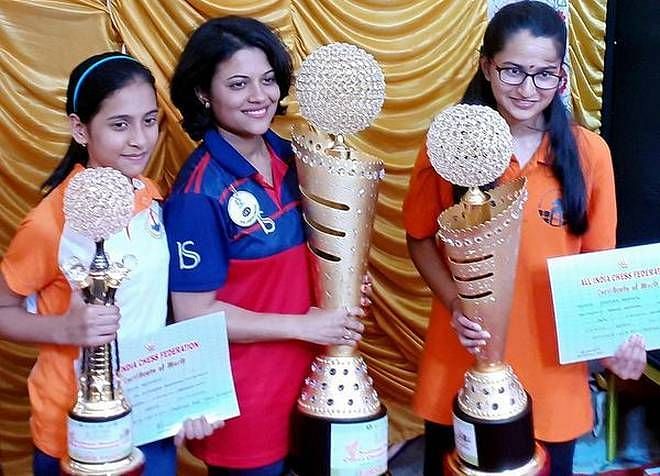 The runner-up crown at the National Women 2019. Source: The Hindu