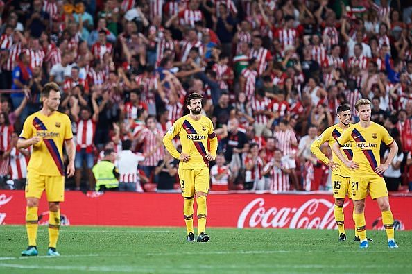Athletic Bilbao defeated Barcelona 1-0