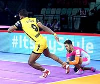 Pro Kabaddi 2019, Jaipur Pink Panthers vs Telugu Titans: Vishal Bhardwaj helps clinch a win for the Titans