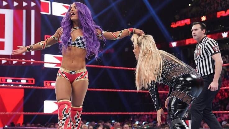 Sasha Banks is back in the ring!