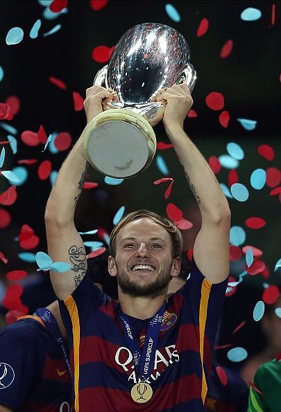 Barcelona beat Sevilla in the 2015 final to win a record-equaling 5th UEFA Super Cup