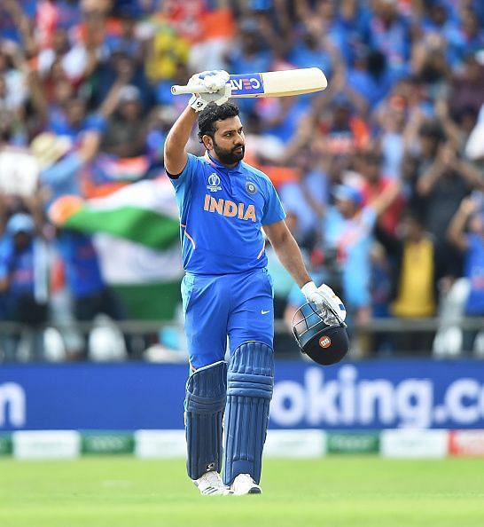 Rohit Sharma was adjudged the player of the tournament in ICC World Cup 2019 for a fine batting display.