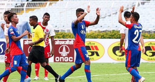 Bengaluru FC looked vulnerable at the back courtesy a very resolute Indian Army Red performance.