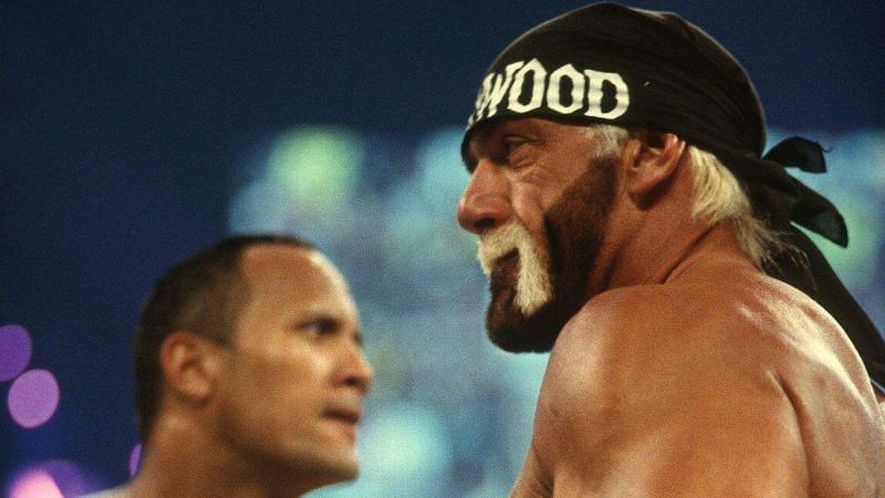The Rock vs Hogan