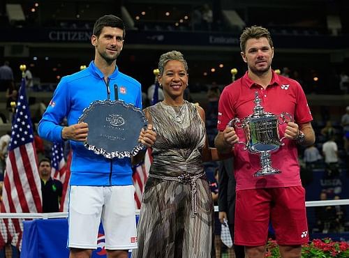 Djokovic (left) and Wawrinka are all set to clash again 3 years after their last meeting