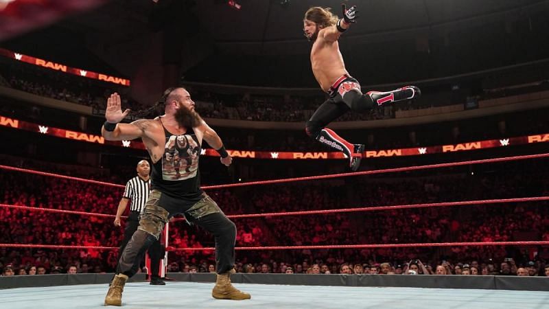 Braun Strowman managed to drop AJ Styles in their match this week