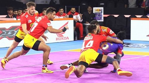 Gujarat Fortune Giants maintained their winning streak in PKL 2019