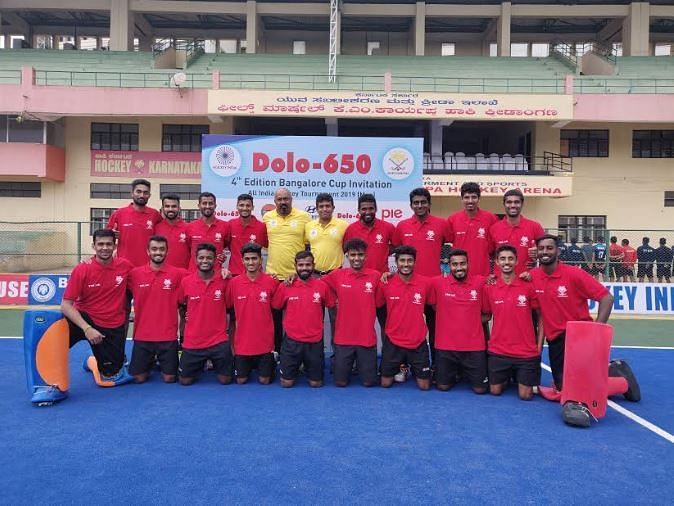 The Karnataka Hockey team