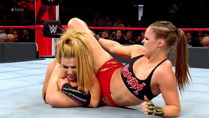 Former WWE RAW Women&#039;s Champion Ronda Rousey is regarded as one of the greatest submission artists of all time in MMA
