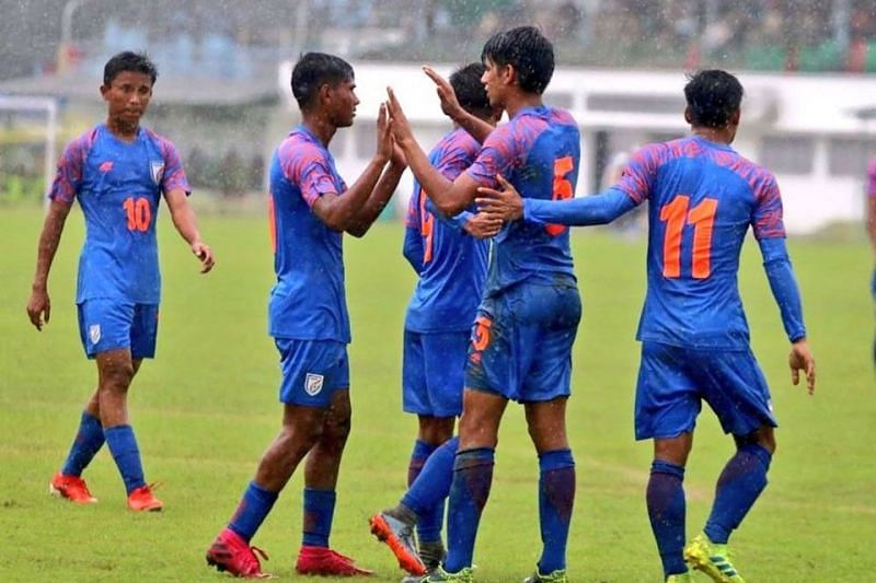 SAFF U15 Championships 2019: India rout Sri Lanka 5-0 to progress to ...