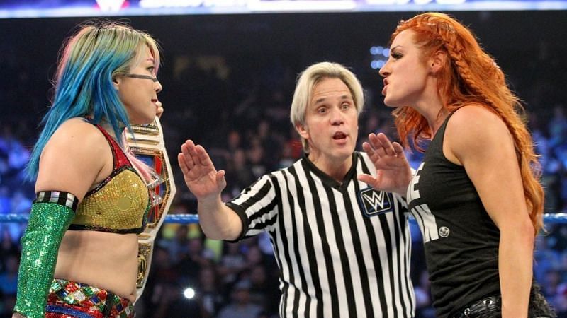 Becky vs Asuka at Royal Rumble
