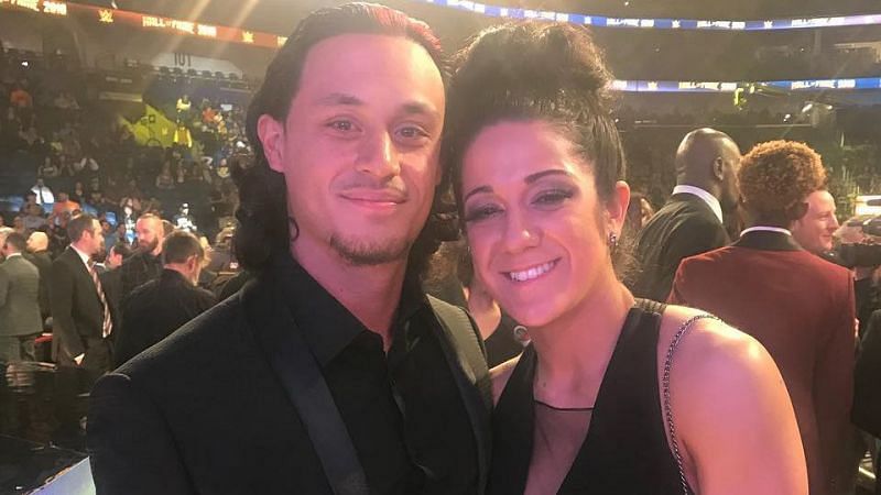 Bayley and Aaron Solow have been engaged for a number of years