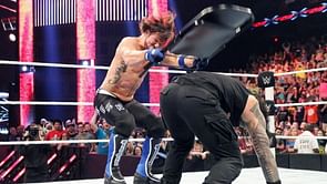 WWE history: AJ Styles brutalizes Roman Reigns with a steel chair prior to their title match