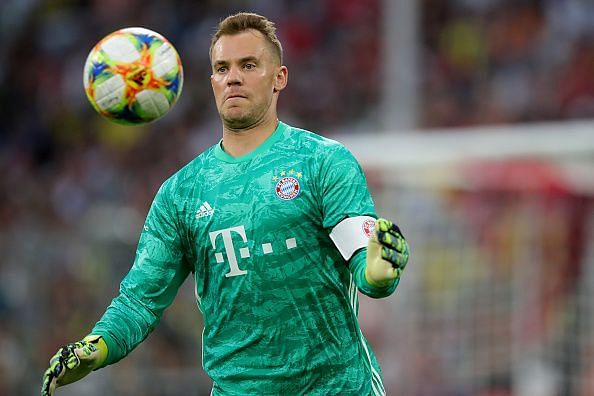 Neuer seems like a natural with the ball in his hands or at his feet