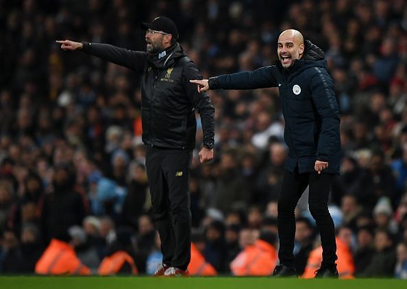 Jurgen Klopp and Pep Guardiola are two of the best managers in the world.