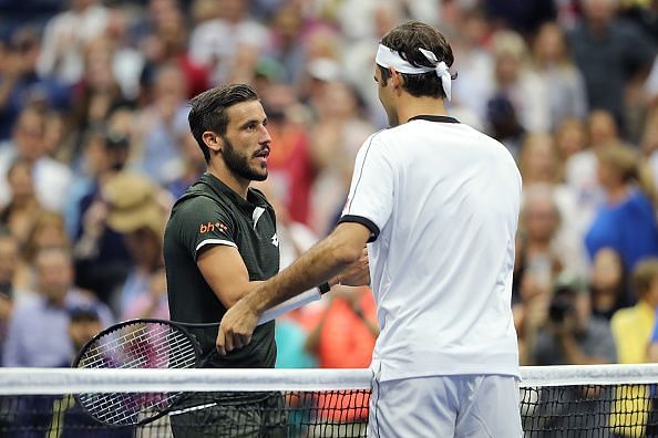 Federer beats Dzumhur in the second round at the 2019 US Open