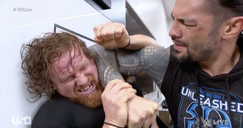 I doubt Buddy Murphy and Roman Reigns are going to be friends going forward. #5 Samoa Joe Helps Out Roman Reigns