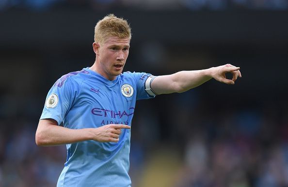 Manchester City forward Kevin De Bruyne