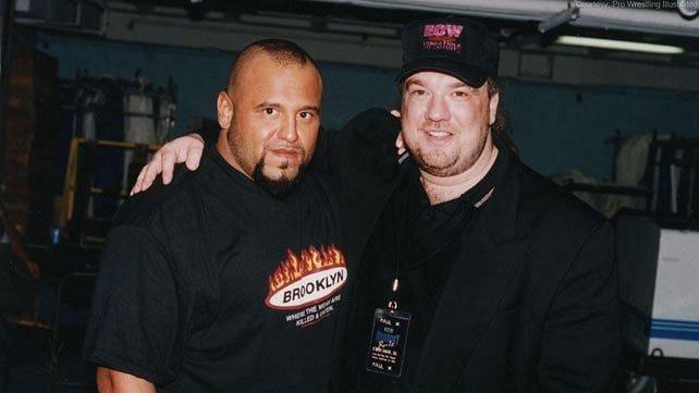 Tazz and Heyman in ECW