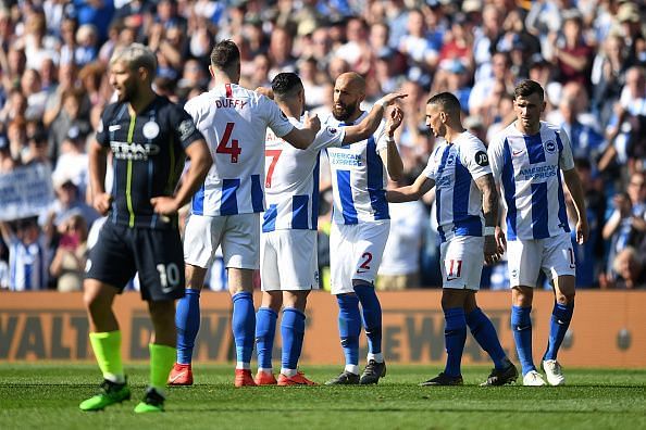 Brighton &amp; Hove Albion v Manchester City - Premier League