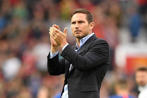 The new coach Frank Lampard.