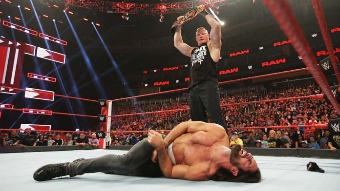 Will Brock Lesnar continue his dominance of Seth Rollins?