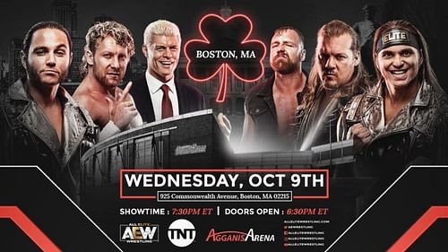 Two of the more infamous stars in AEW will face off when AEW comes to the Boston area on 9 October 