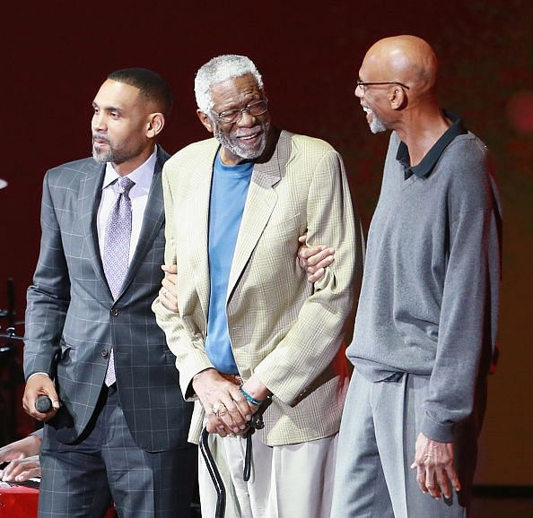 Bill Russell [middle]