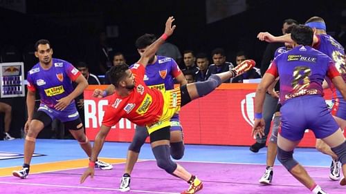 Gujarat Fortune Giants defeated Dabang Delhi K.C. by 5 points