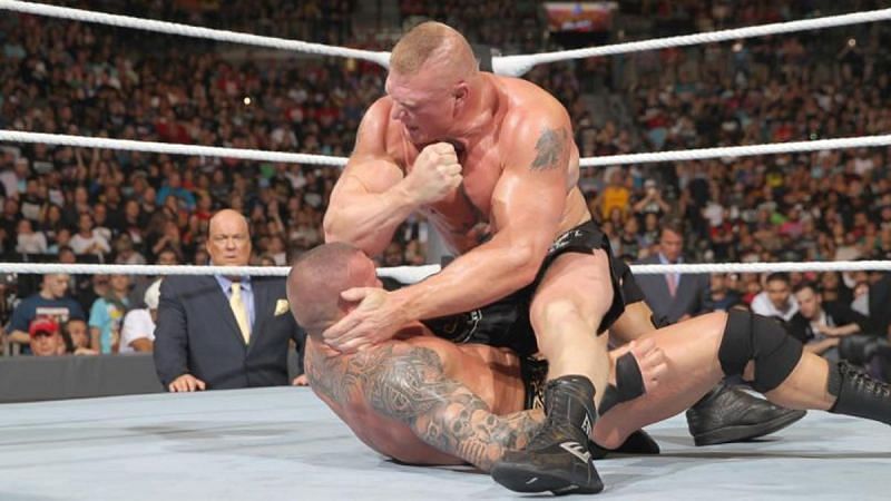 Orton&#039;s most vicious loss came in 2016 at the fists of Brock Lesnar