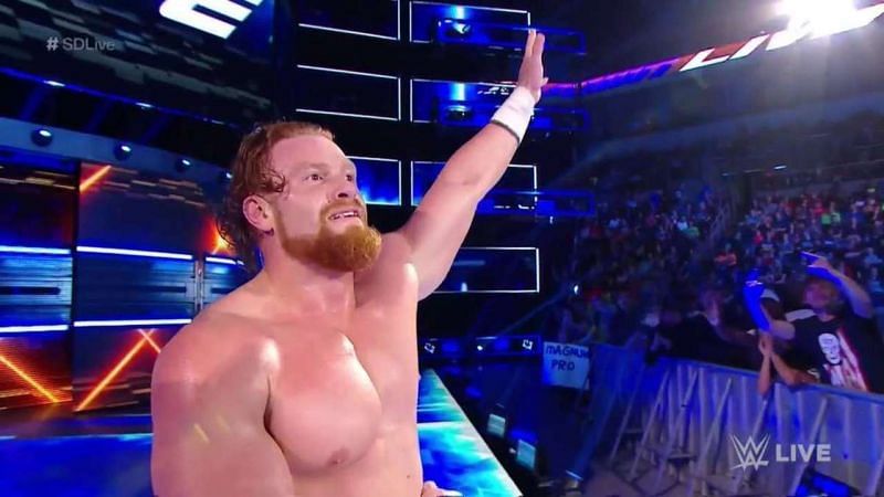 Buddy Murphy has been getting opportunities on Smackdown LIVE