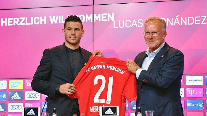 Bayern Munich spent an extra-ordinary fee to sign Hernandez