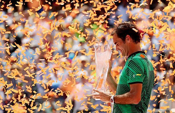 Federer beats Nadal to win his first Miami title in eleven years