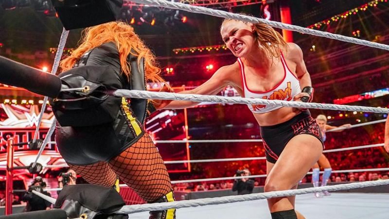 Ronda and Becky are yet to face in a one-on-one match.