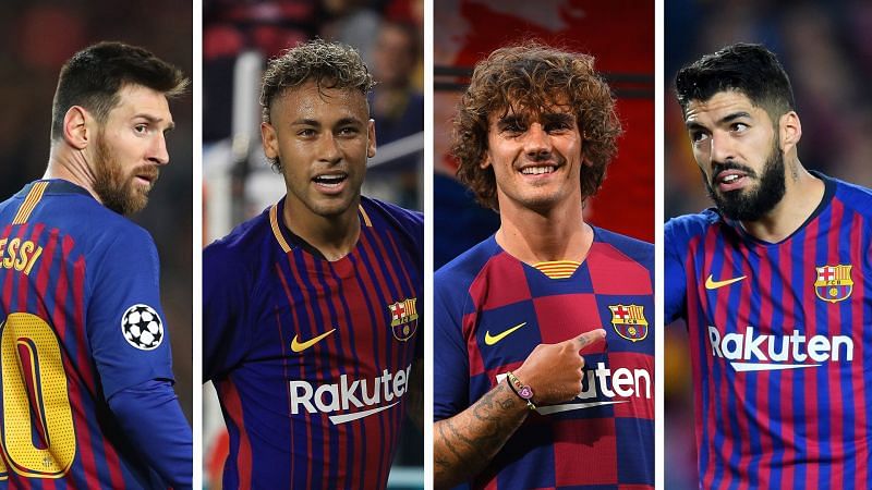 Messi-Neymar-Griezmann-Suarez