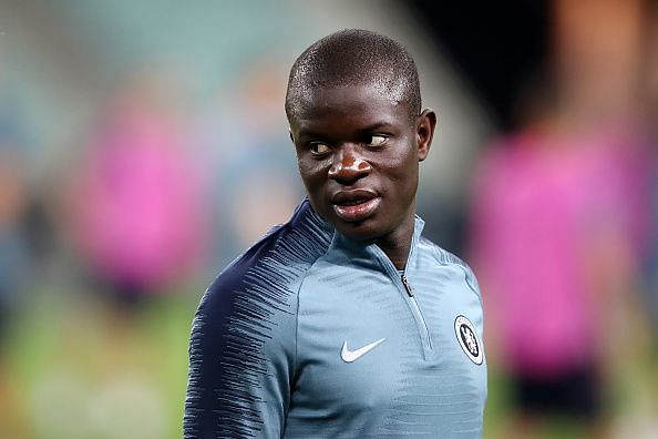 N&#039;Golo Kante will probably be a starter against Liverpool as he chases full match fitness